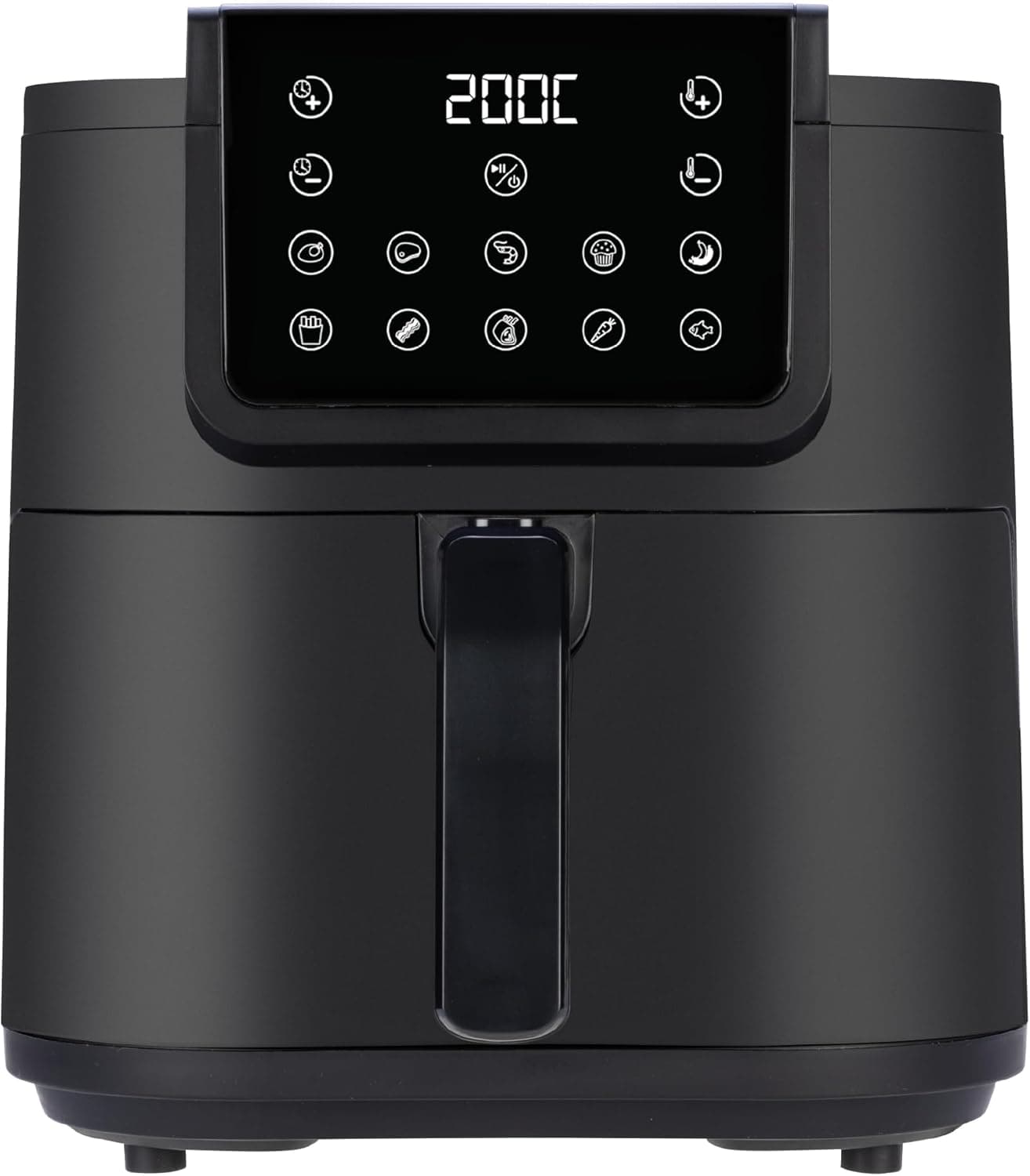 Ardes Friggisana Infinity ARFRYA05L - Friggitrice ad aria 8 litri - Airfryer +35% di spazio e tecnologia Rapid Air - Air fryer 10 in 1, temperatura e timer regolabili, display touch