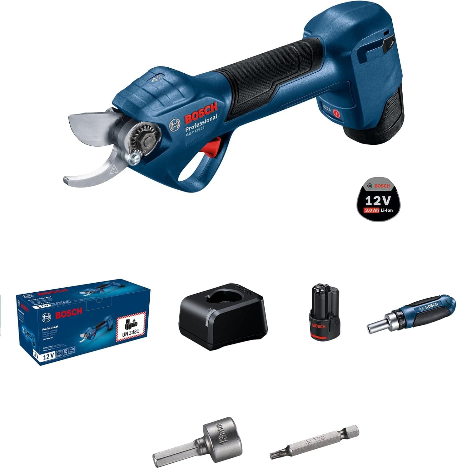 Bosch GGP 12V-25 potatore a batteria: sconto del 32% su Amazon