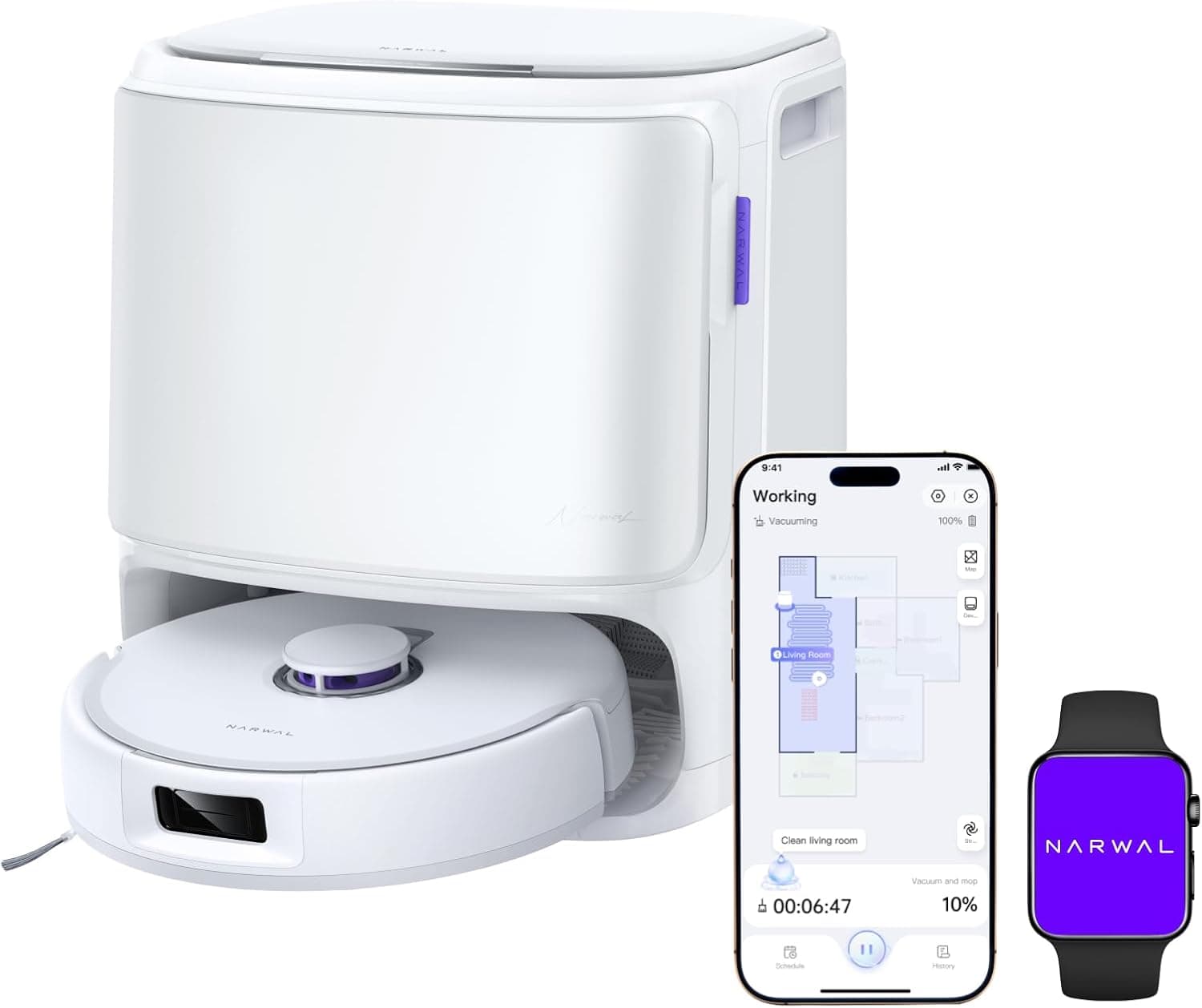 NARWAL Freo X10 Pro a 299 €: il robot con -25% sul prezzo mediano
