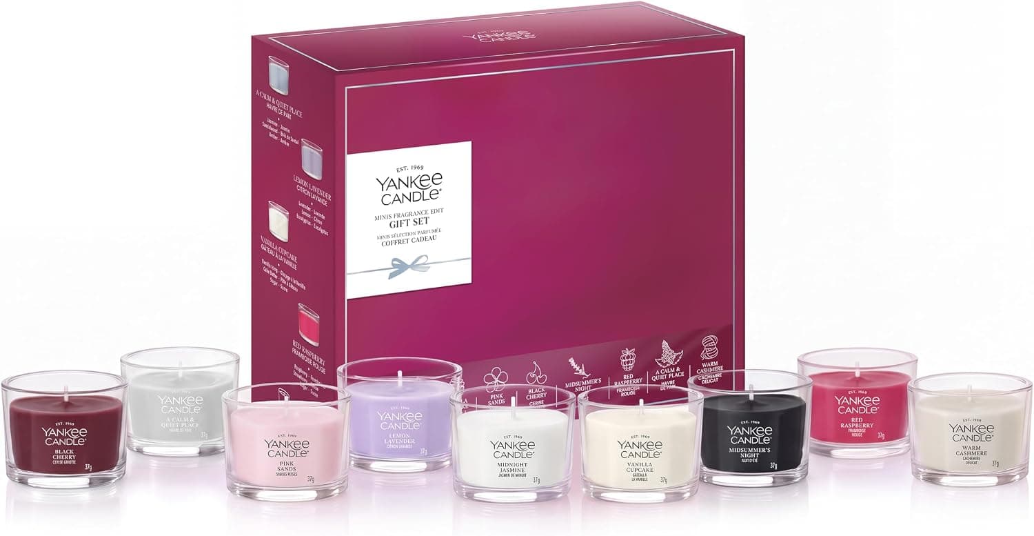 Yankee Candle set 9 candele votive a 27,92 €: sconto del 32%