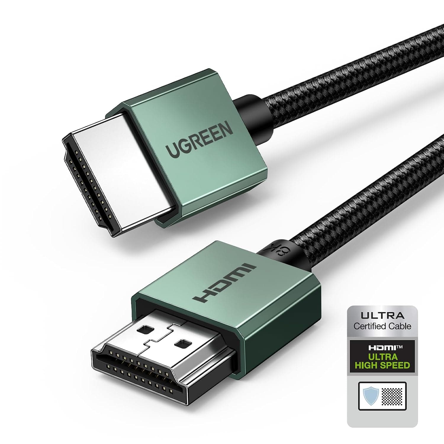 UGREEN Cavo HDMI 2.1 Certificato 8K 10K 60Hz 4K 120Hz 48Gbps (3M)